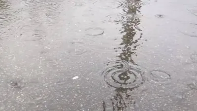 水溜りの波紋①(横)