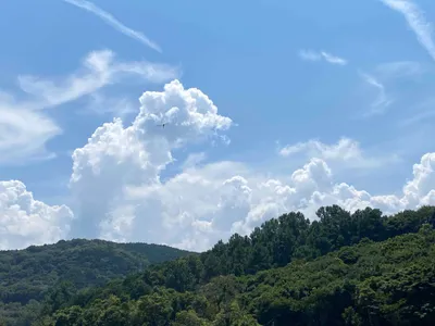 山と綺麗な空2