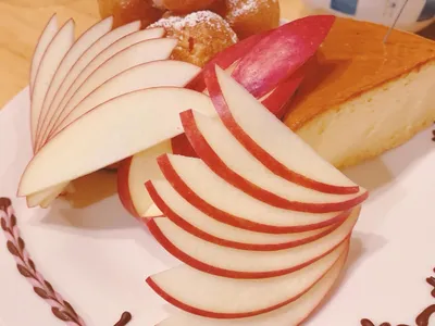 ケーキ.シュークリーム.りんご.パフェ.おしゃれ