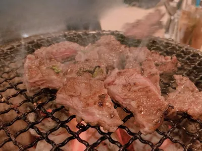焼肉.カルビ.七輪