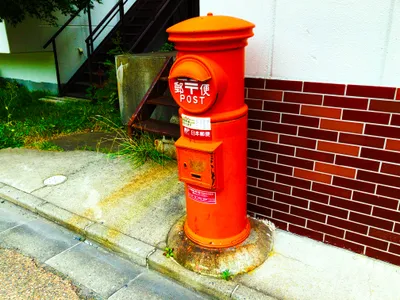 中禅寺湖郵便ポスト