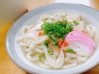 うどん.家庭料理.素うどん