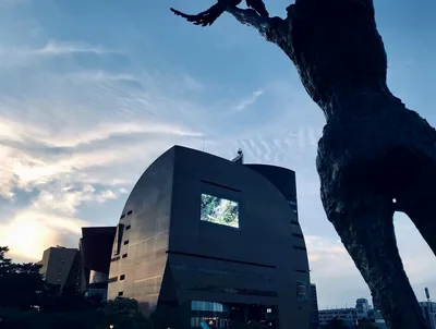 鴎外橋夕暮れ