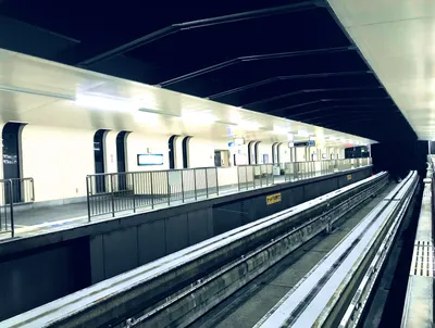 モノレール旦過駅2