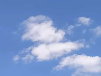 ぽっかり雲