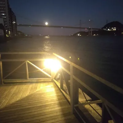 夜の関門橋2