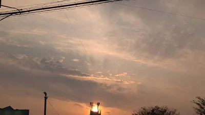 夕方と雲